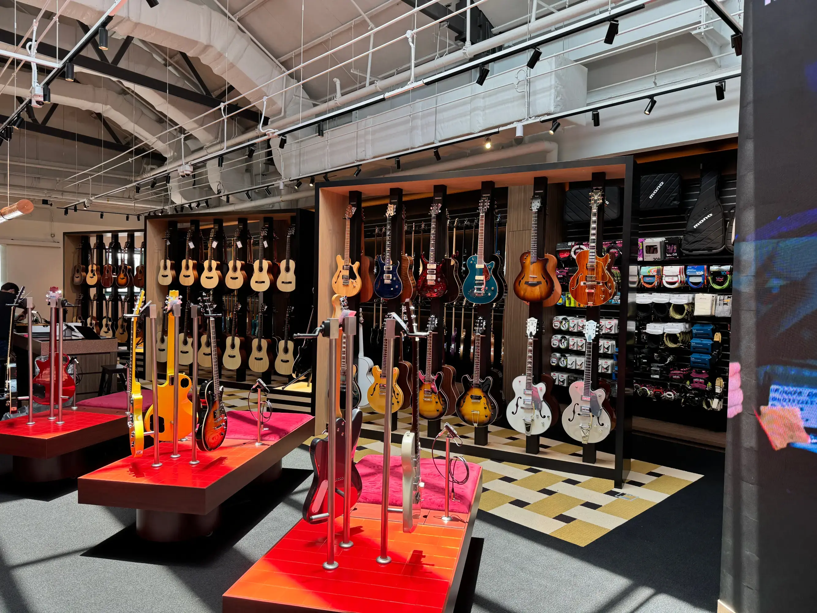 Musical instruments for sale at Swee Lee Store Clarke Quay